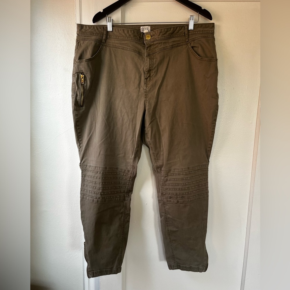 River Island Olive Cargo Pants